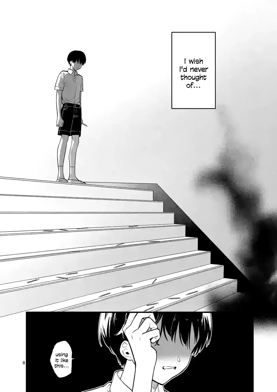 Liar Satsuki Can See Death Chapter 54 page 8 - Chapter 54: Resolution