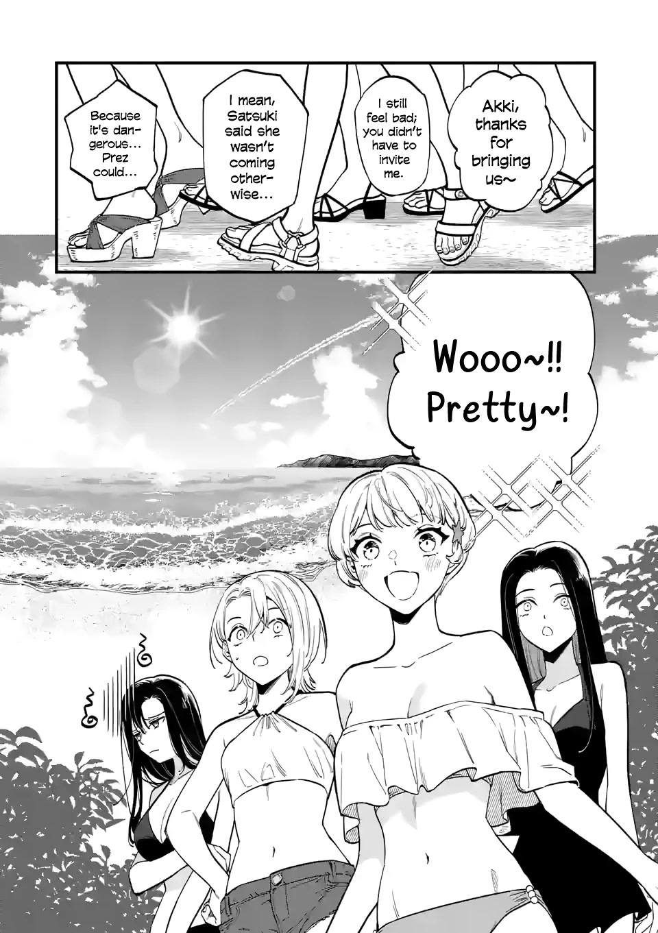 Liar Satsuki Can See Death Chapter 55 page 1 - Chapter 55: Drowning
