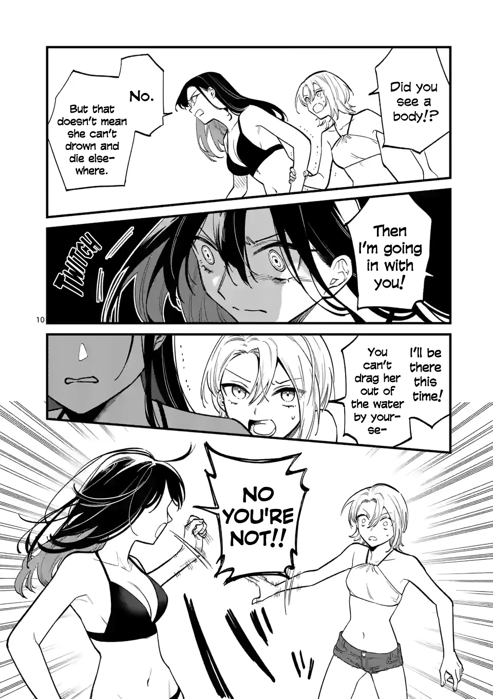 Liar Satsuki Can See Death Chapter 55 page 10 - Chapter 55: Drowning