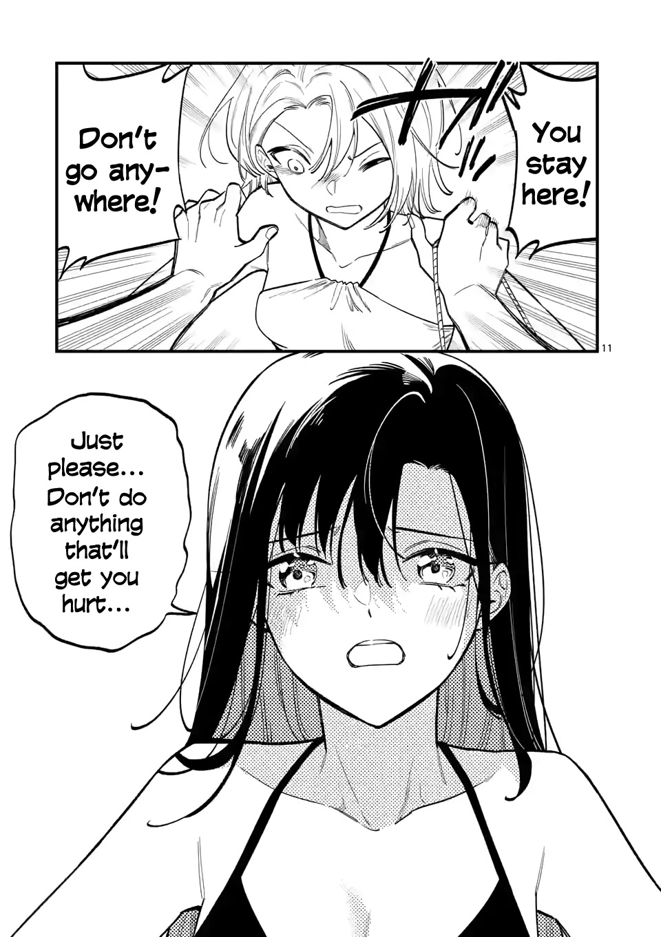 Liar Satsuki Can See Death Chapter 55 page 11 - Chapter 55: Drowning