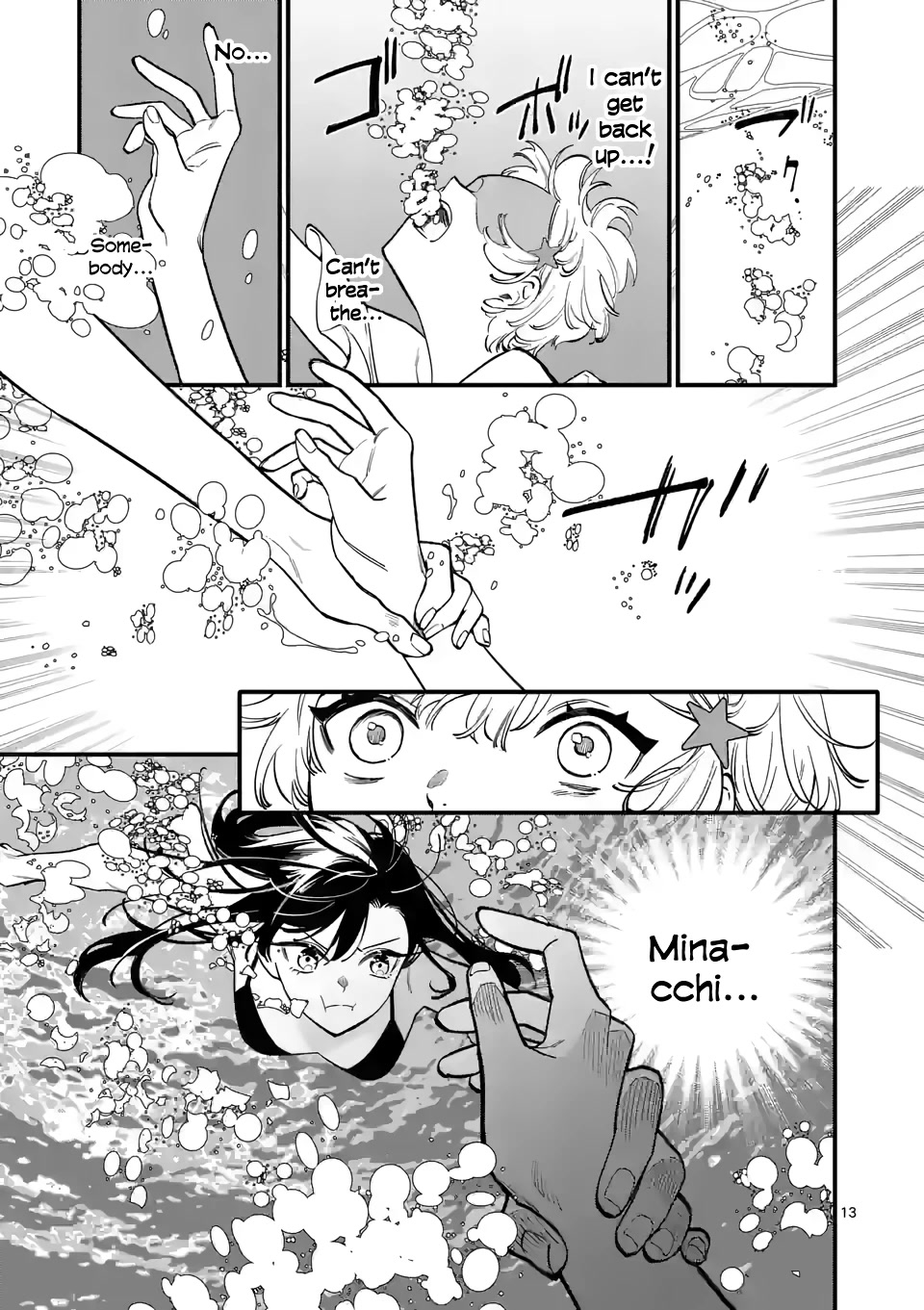 Liar Satsuki Can See Death Chapter 55 page 13 - Chapter 55: Drowning
