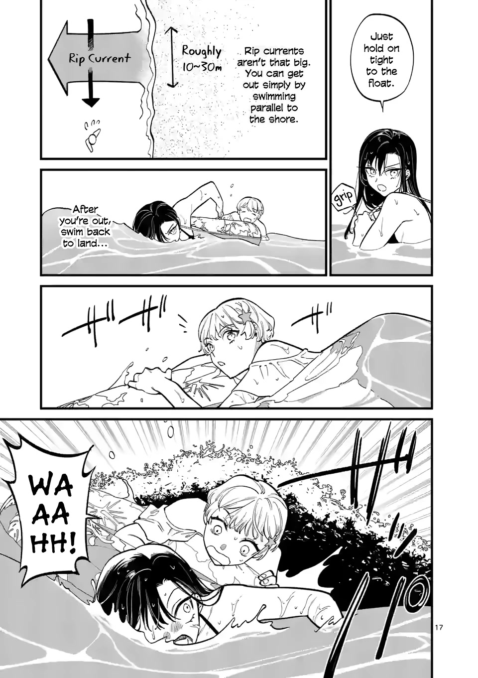 Liar Satsuki Can See Death Chapter 55 page 17 - Chapter 55: Drowning