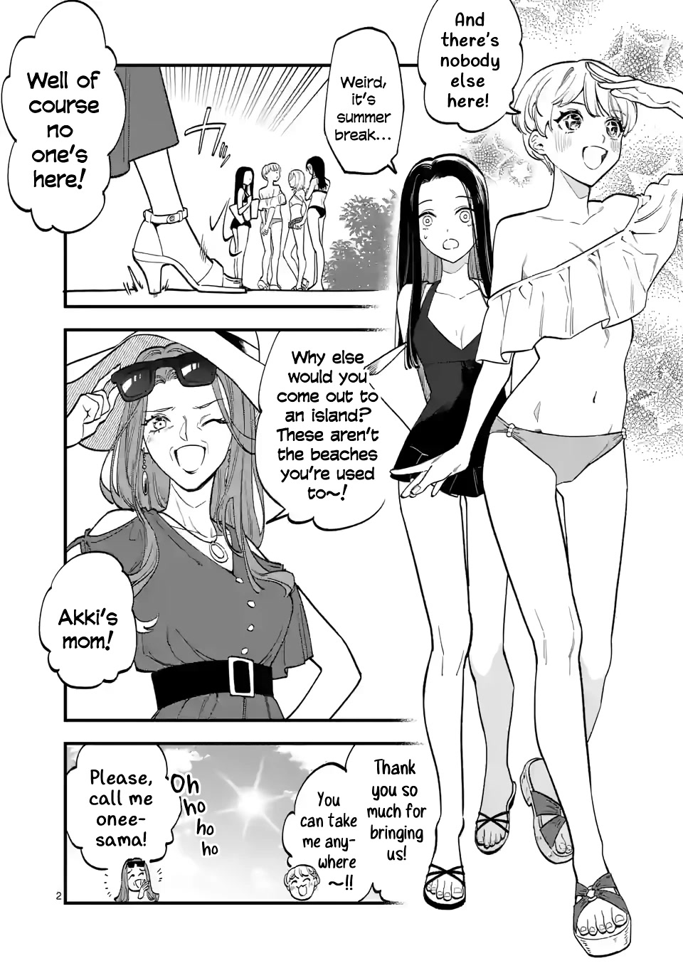 Liar Satsuki Can See Death Chapter 55 page 2 - Chapter 55: Drowning