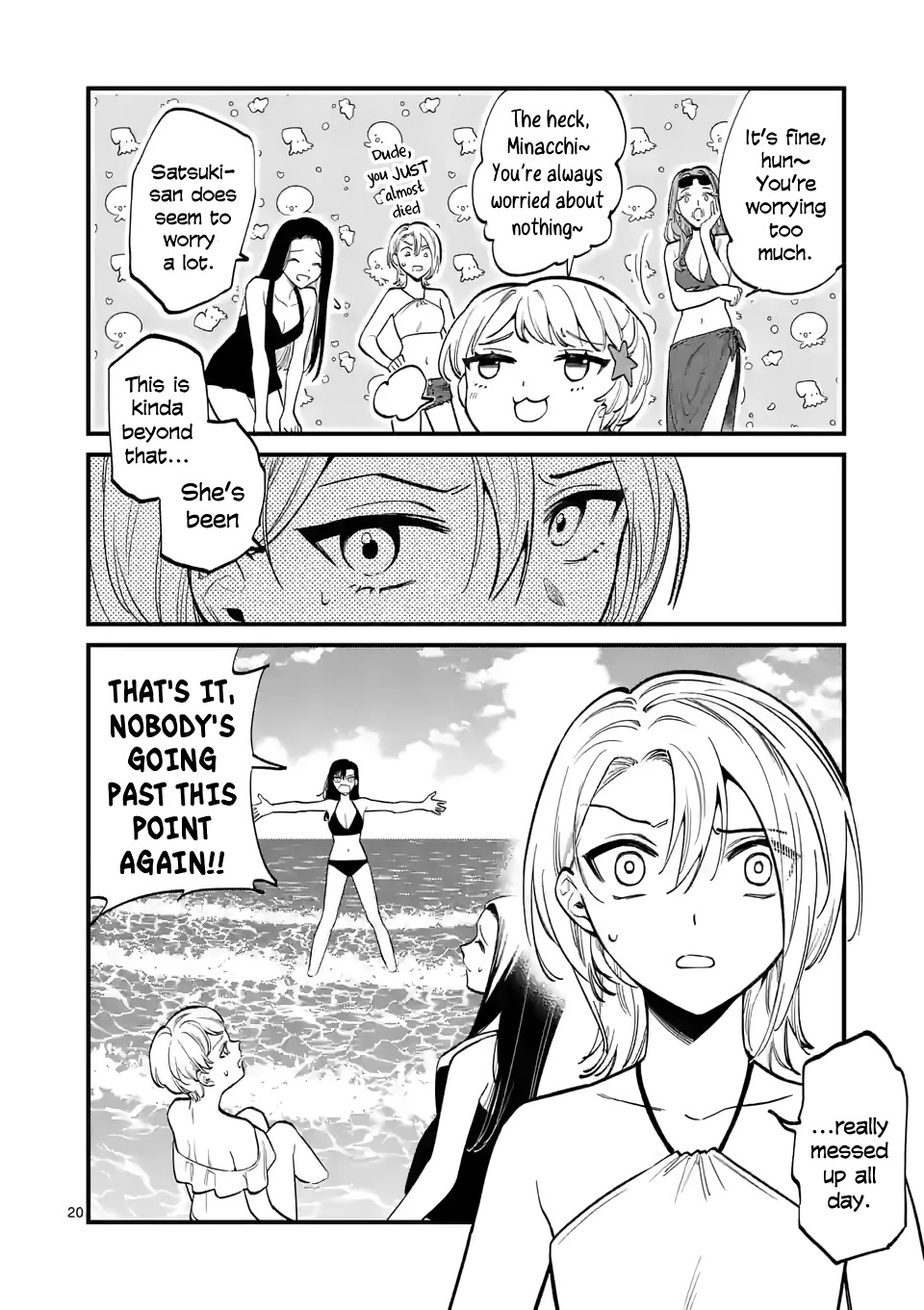 Liar Satsuki Can See Death Chapter 55 page 20 - Chapter 55: Drowning