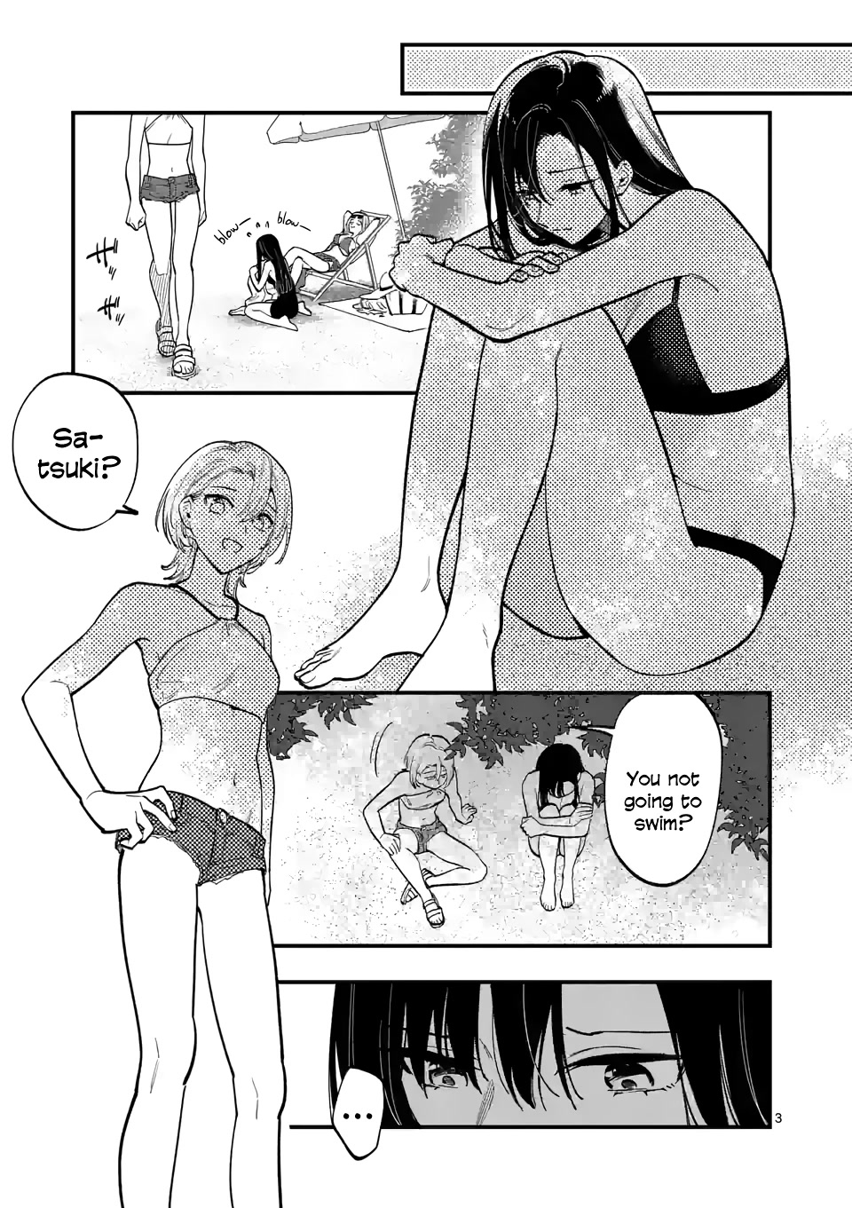 Liar Satsuki Can See Death Chapter 55 page 3 - Chapter 55: Drowning