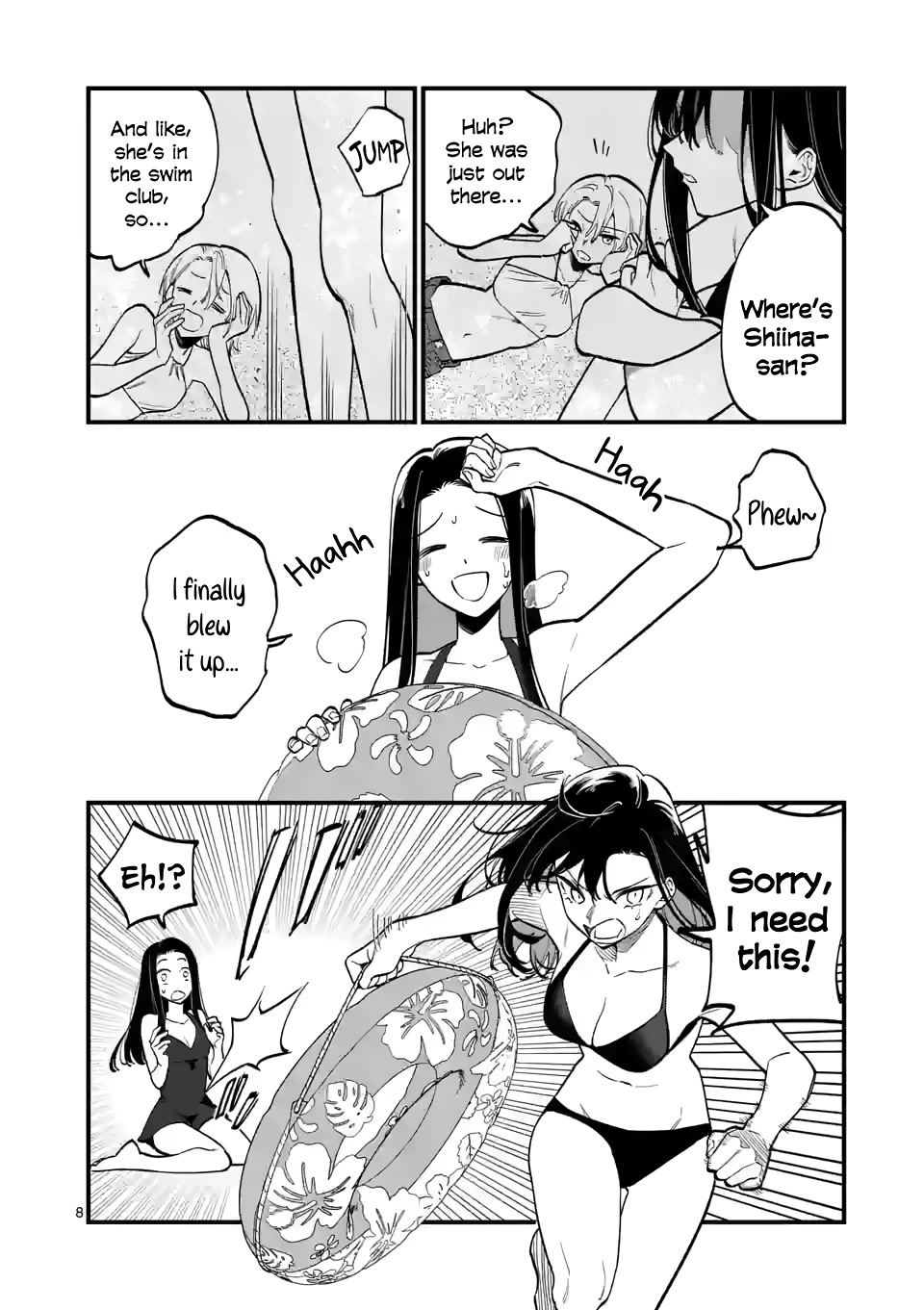 Liar Satsuki Can See Death Chapter 55 page 8 - Chapter 55: Drowning