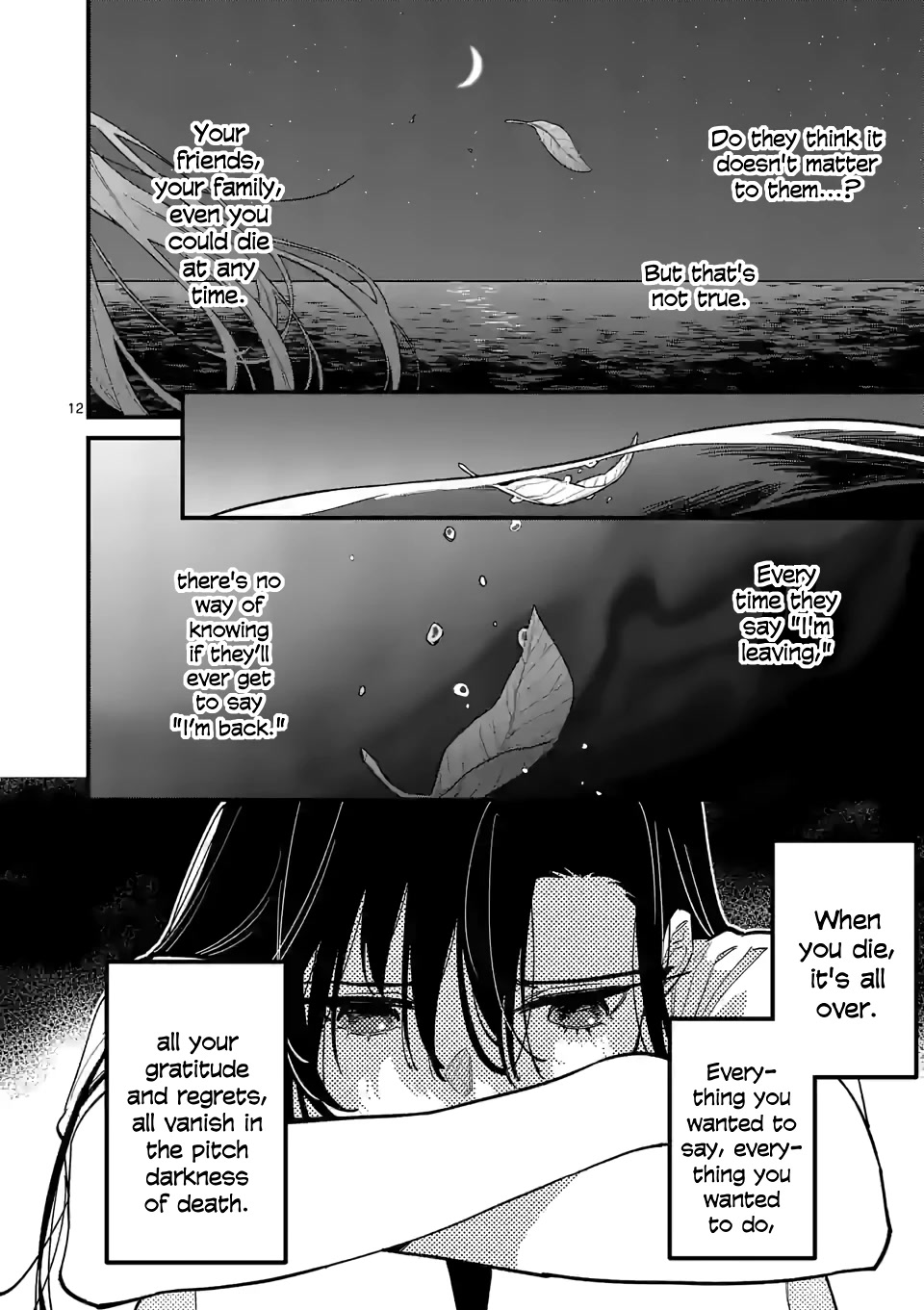 Liar Satsuki Can See Death Chapter 56 page 12 - Chapter 56: Alarmism