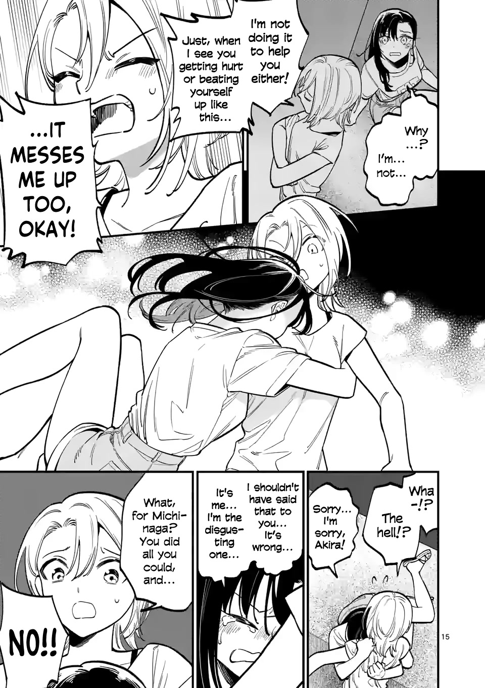 Liar Satsuki Can See Death Chapter 56 page 15 - Chapter 56: Alarmism