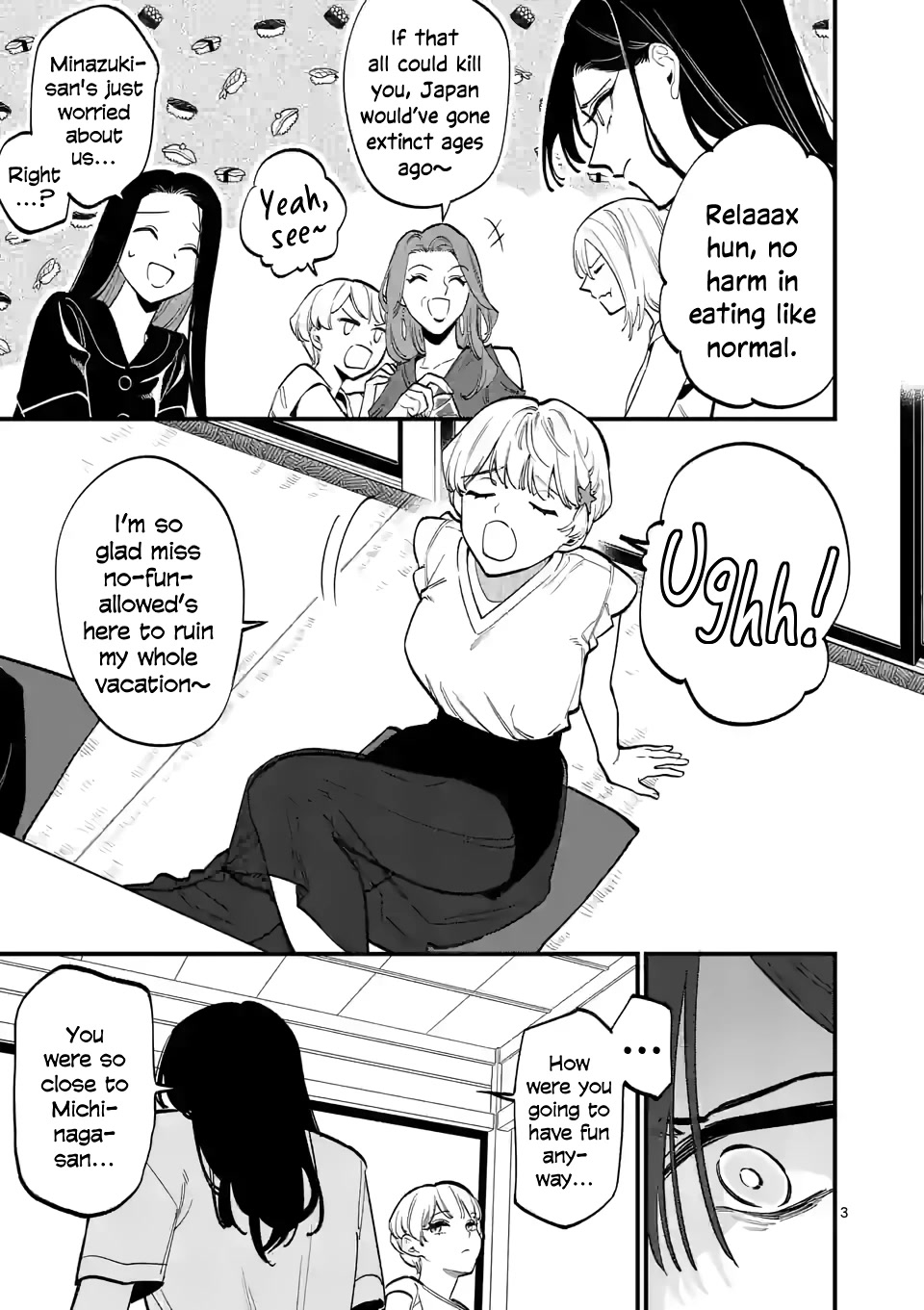 Liar Satsuki Can See Death Chapter 56 page 3 - Chapter 56: Alarmism