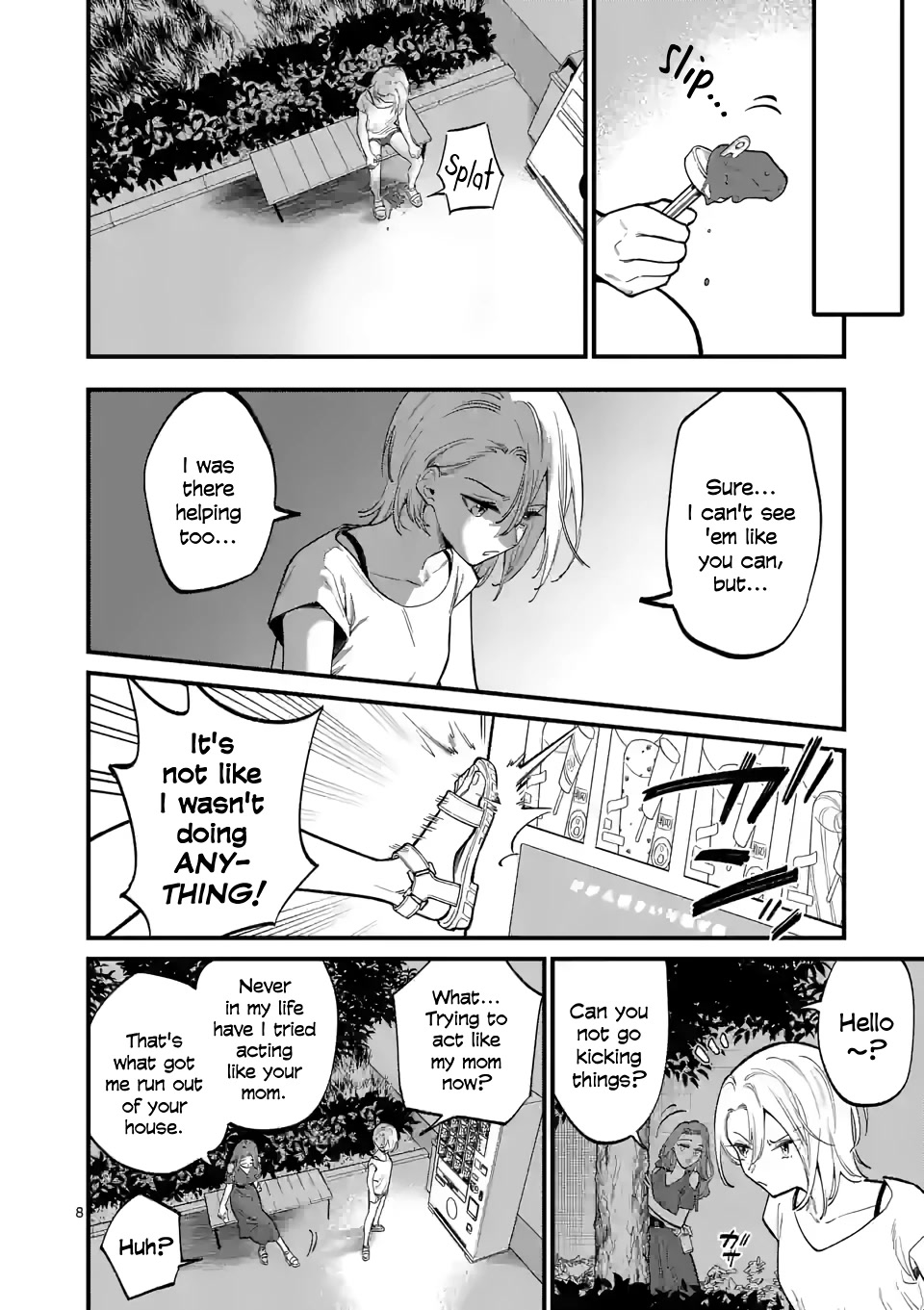 Liar Satsuki Can See Death Chapter 56 page 8 - Chapter 56: Alarmism