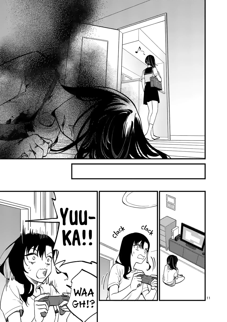 Liar Satsuki Can See Death Chapter 57 page 11 - Chapter 57: Regret