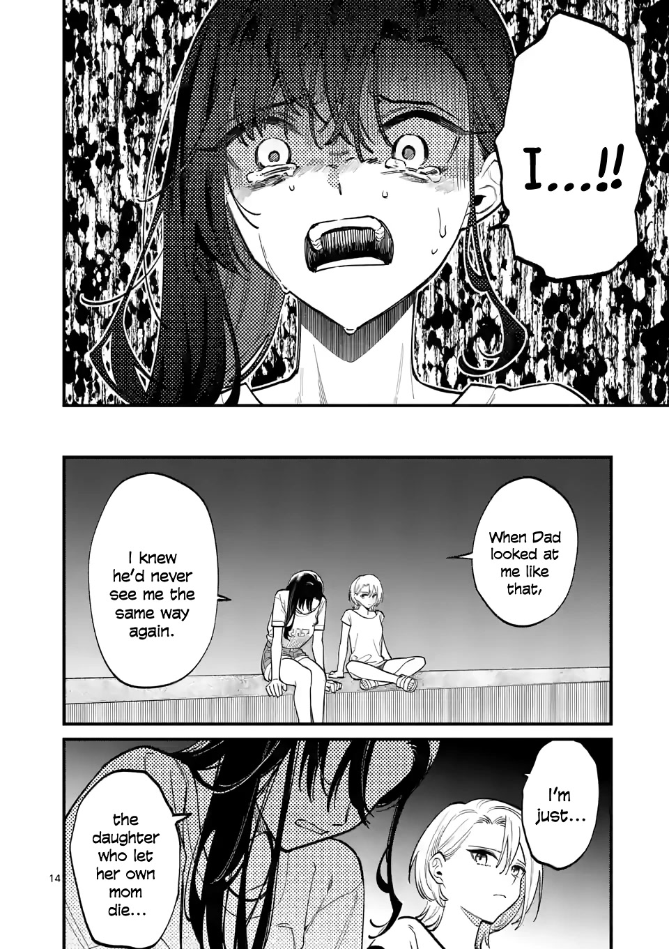 Liar Satsuki Can See Death Chapter 57 page 14 - Chapter 57: Regret