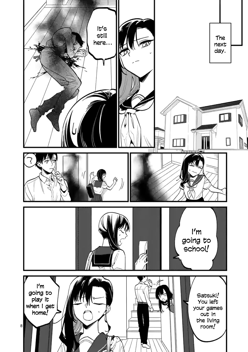 Liar Satsuki Can See Death Chapter 57 page 8 - Chapter 57: Regret