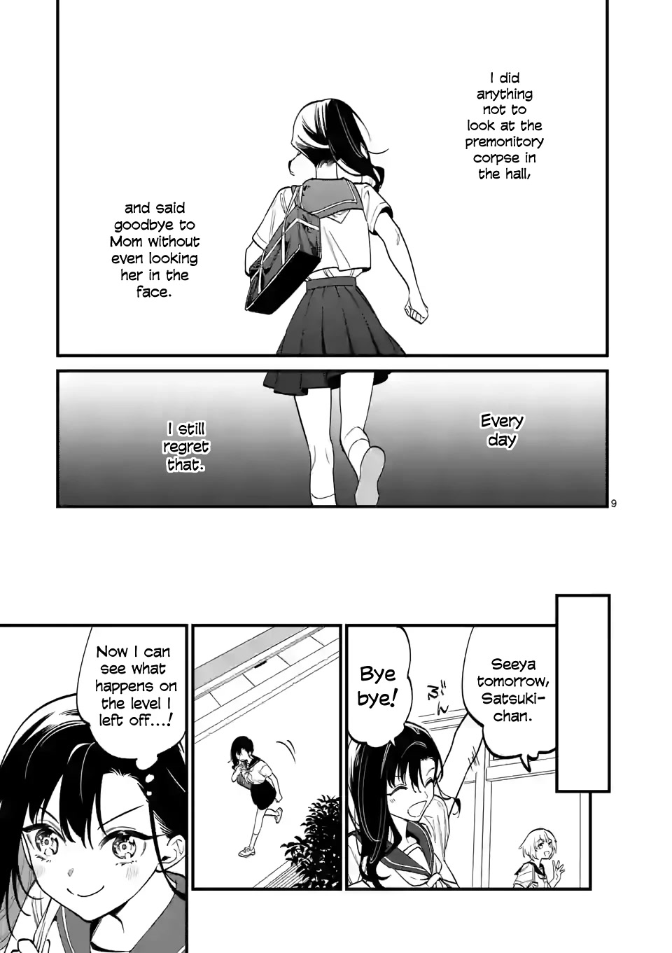 Liar Satsuki Can See Death Chapter 57 page 9 - Chapter 57: Regret