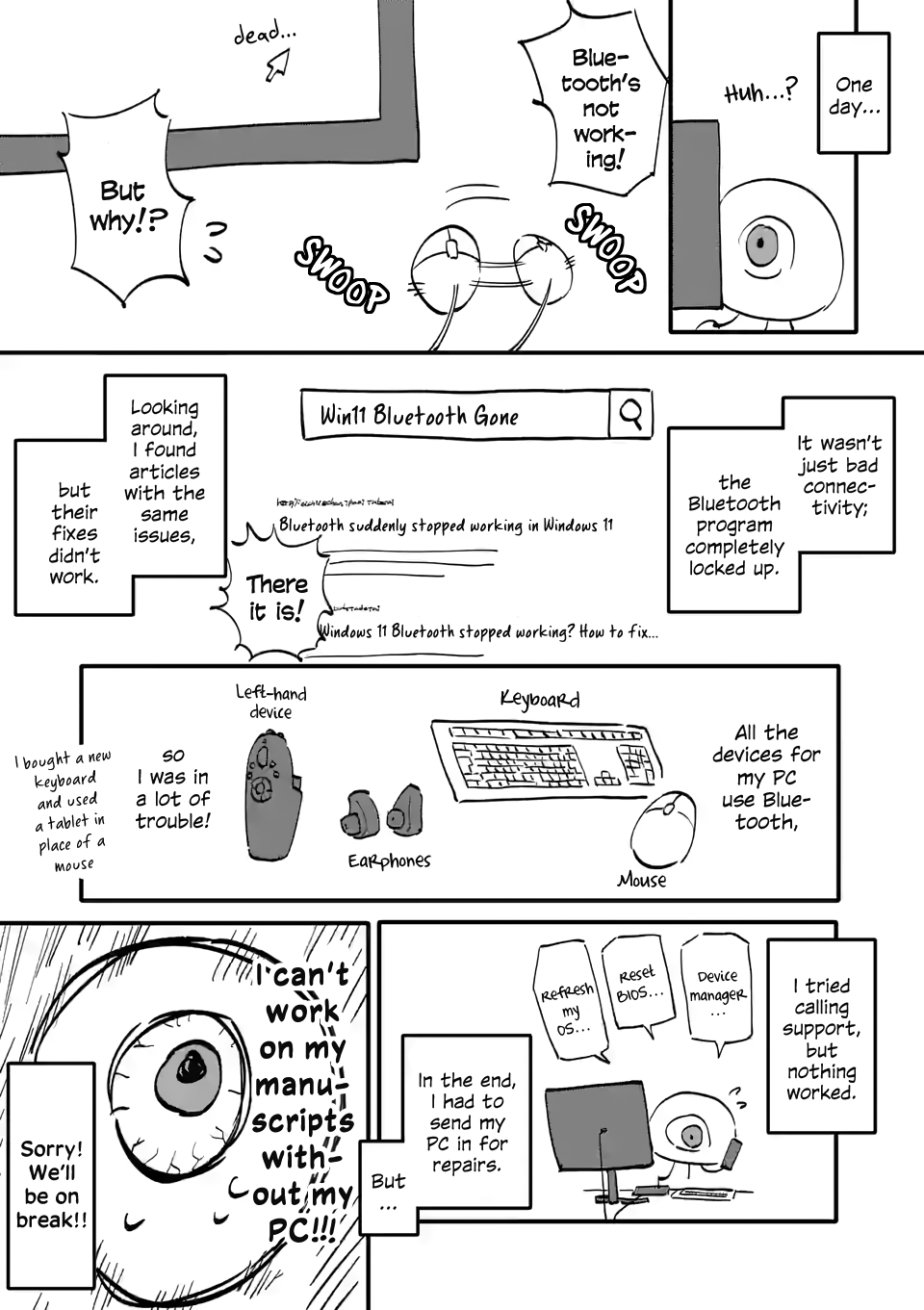 Liar Satsuki Can See Death Chapter 58.7 page 1 - Chapter 58.7: MangaONE Extras