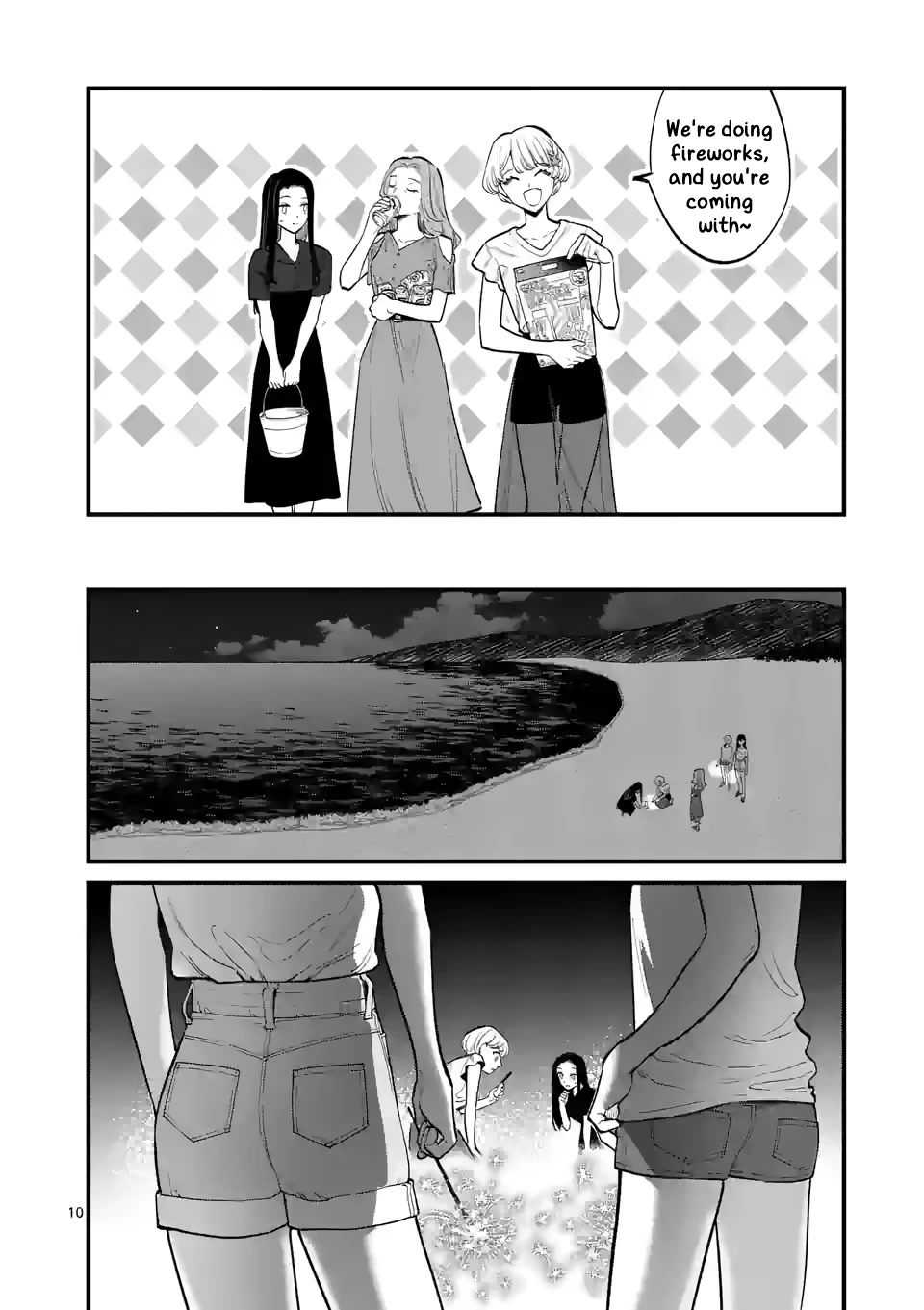 Liar Satsuki Can See Death Chapter 58 page 10 - Chapter 58: Progress