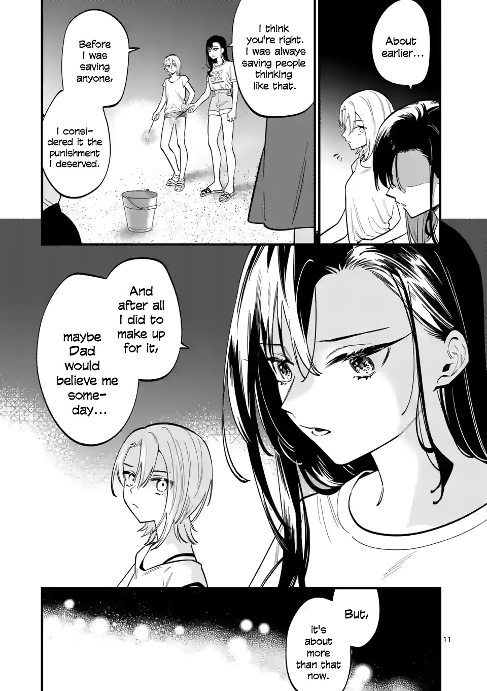Liar Satsuki Can See Death Chapter 58 page 11 - Chapter 58: Progress