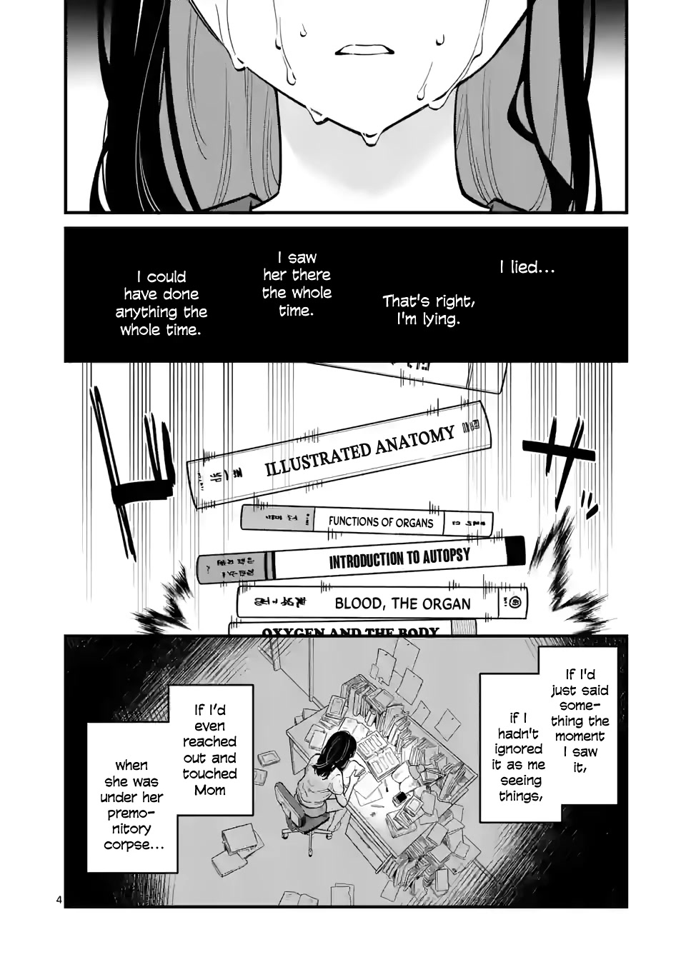 Liar Satsuki Can See Death Chapter 58 page 4 - Chapter 58: Progress