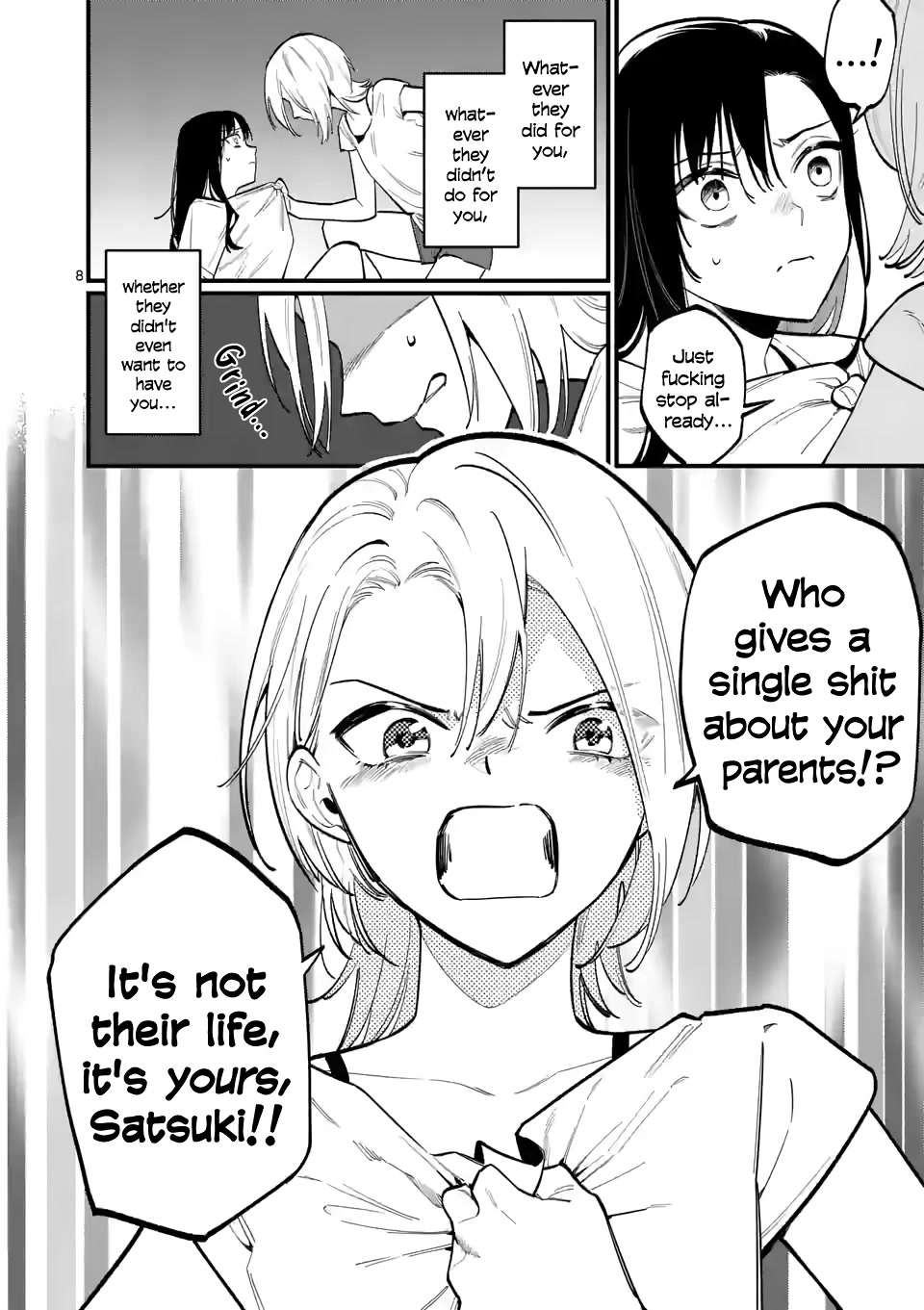 Liar Satsuki Can See Death Chapter 58 page 8 - Chapter 58: Progress