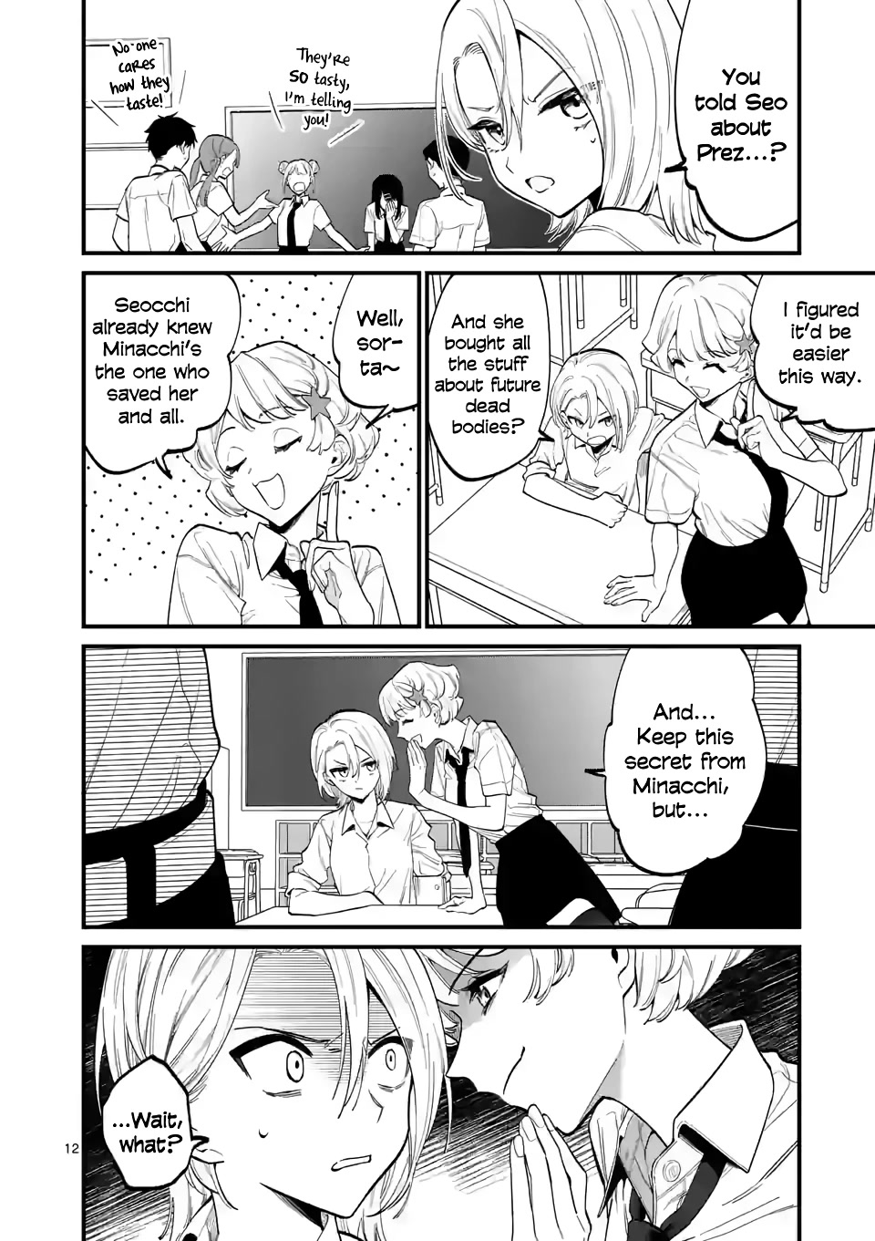 Liar Satsuki Can See Death Chapter 59 page 12 - Chapter 59: Allies