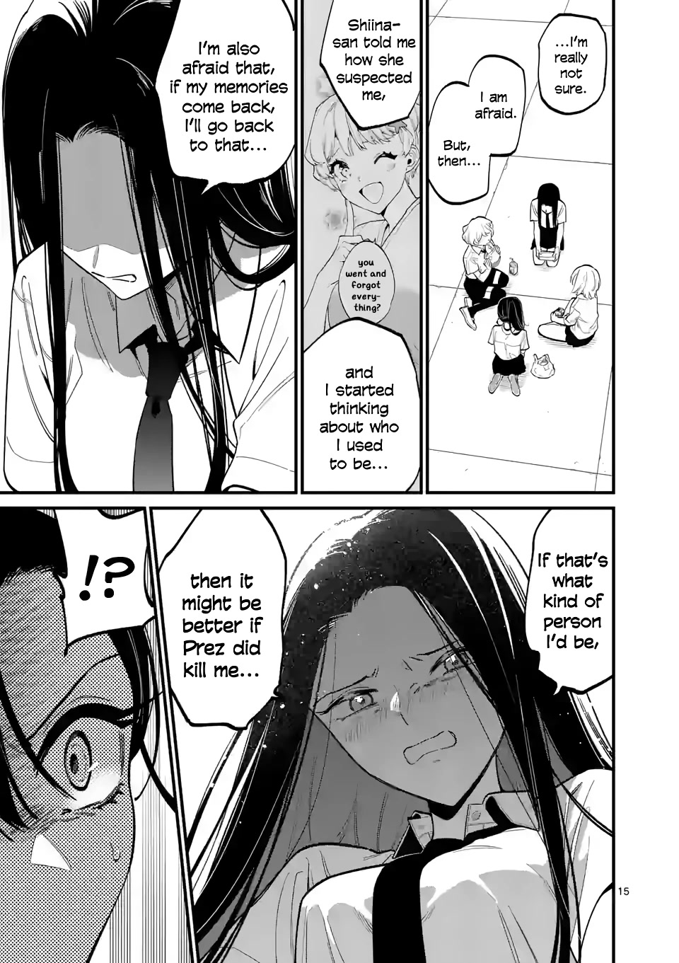 Liar Satsuki Can See Death Chapter 59 page 15 - Chapter 59: Allies