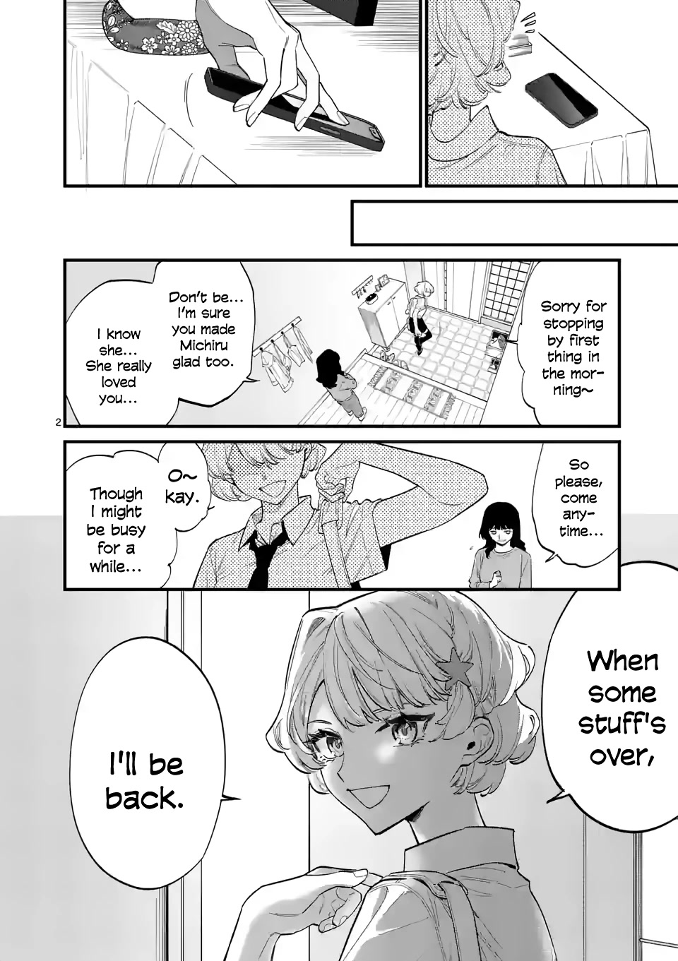 Liar Satsuki Can See Death Chapter 59 page 2 - Chapter 59: Allies
