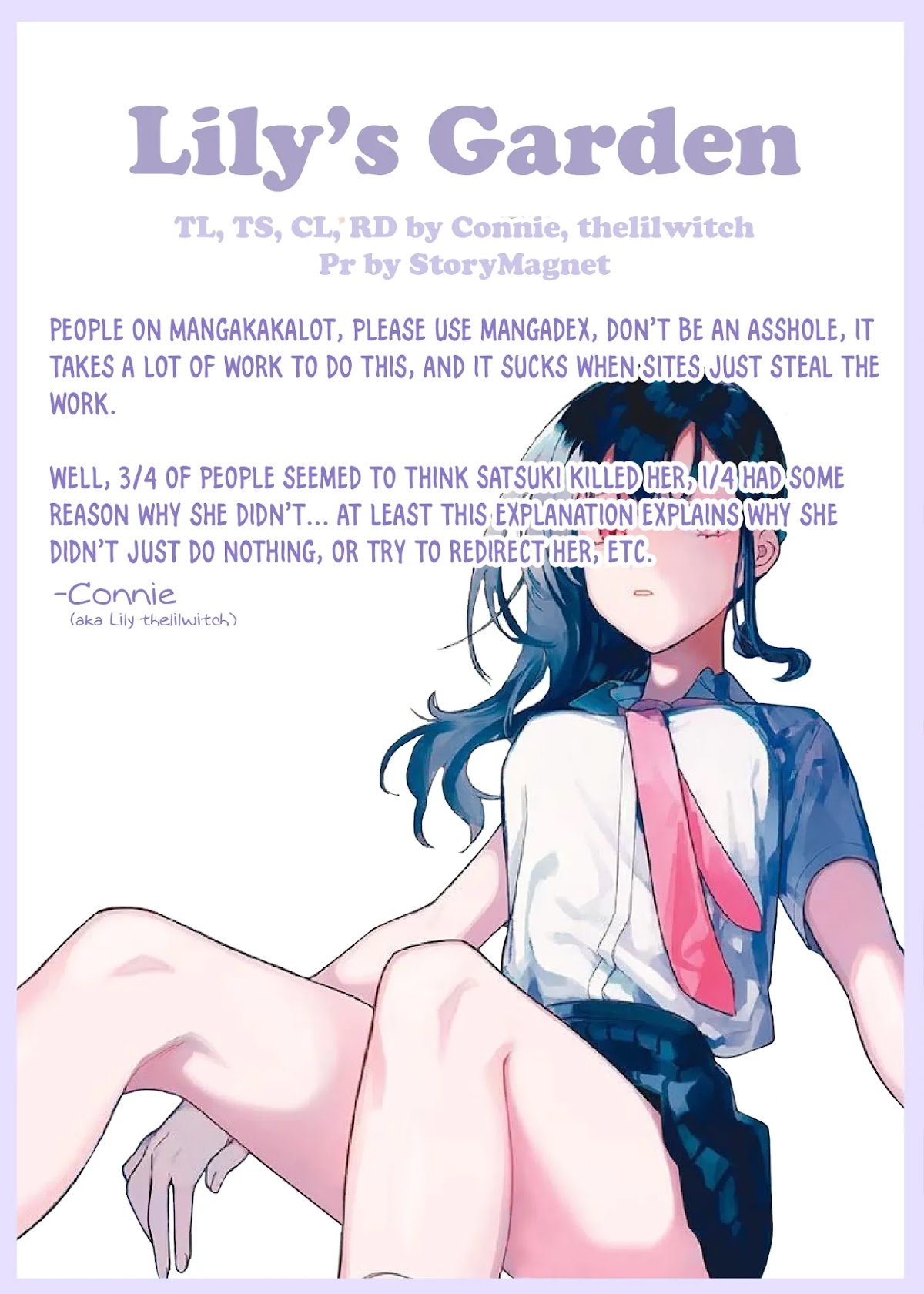 Liar Satsuki Can See Death Chapter 6 page 21 - Chapter 6: Conflict (3)