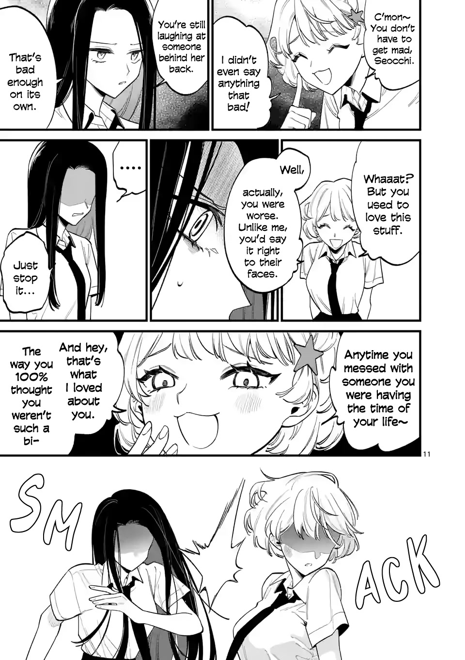 Liar Satsuki Can See Death Chapter 60 page 11 - Chapter 60: Tearaway