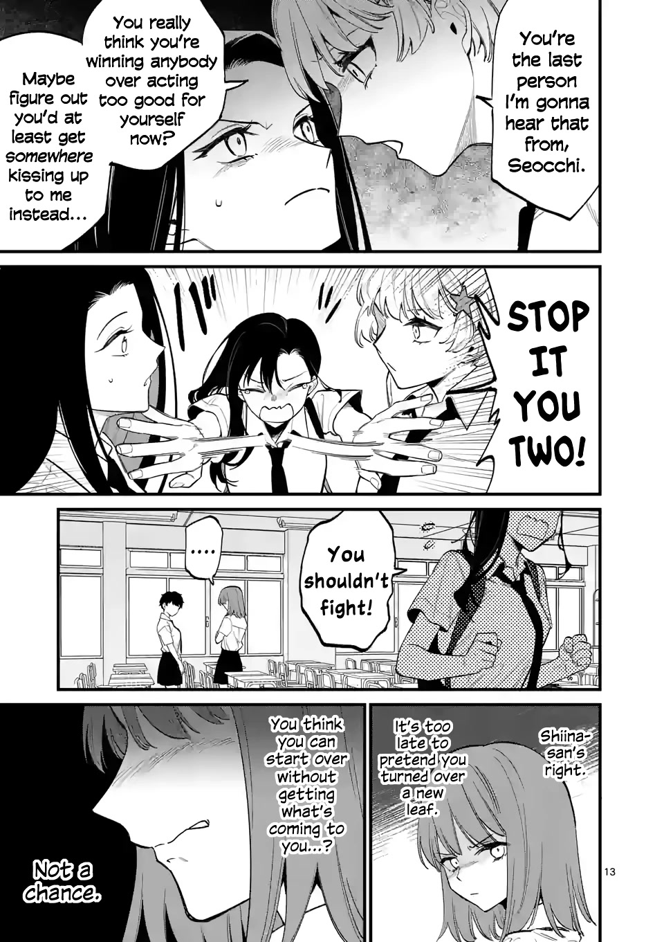 Liar Satsuki Can See Death Chapter 60 page 13 - Chapter 60: Tearaway