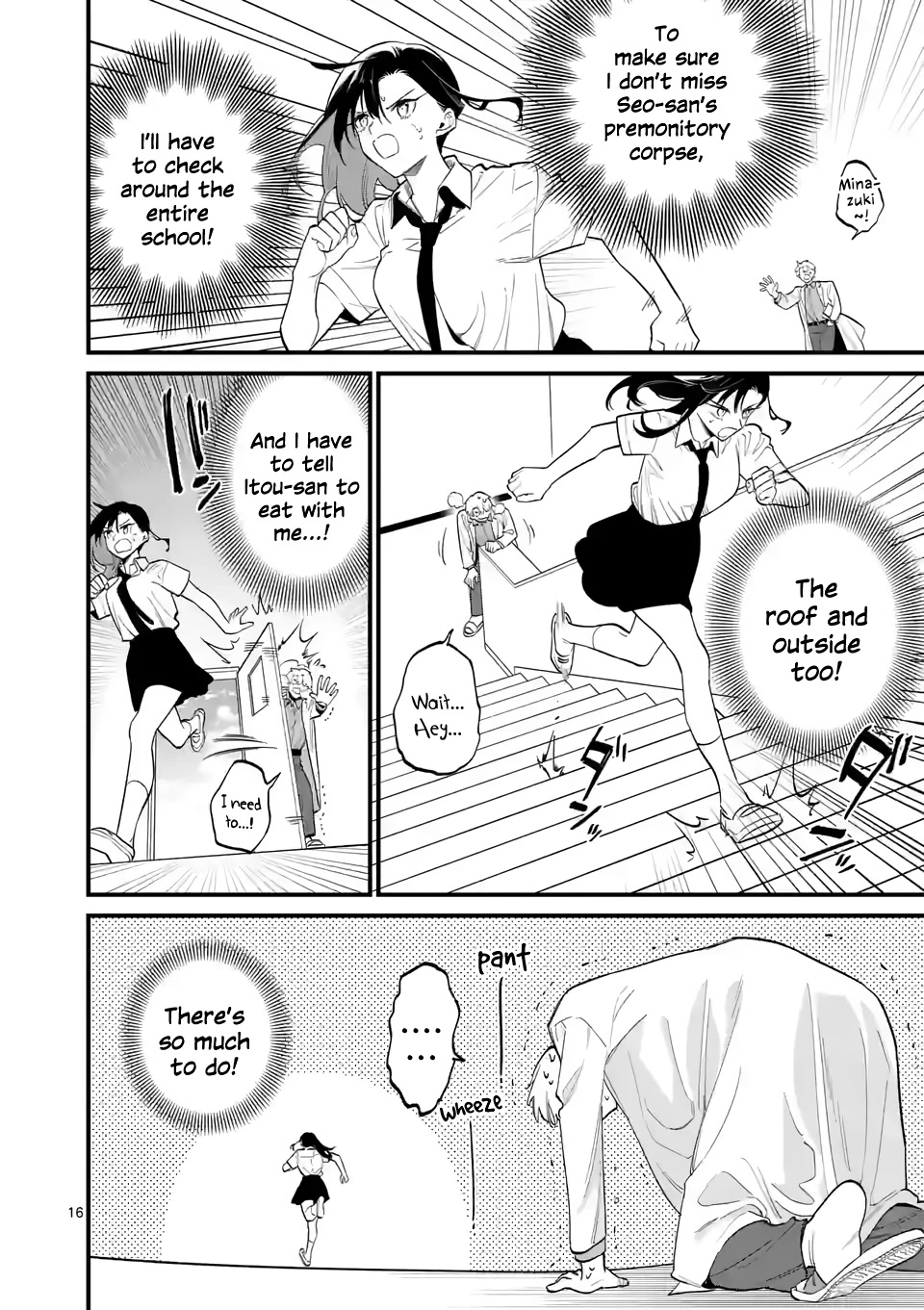 Liar Satsuki Can See Death Chapter 60 page 16 - Chapter 60: Tearaway