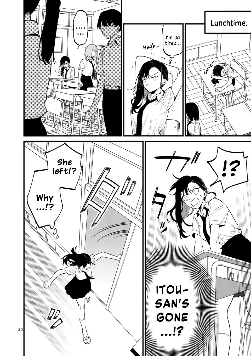 Liar Satsuki Can See Death Chapter 60 page 20 - Chapter 60: Tearaway
