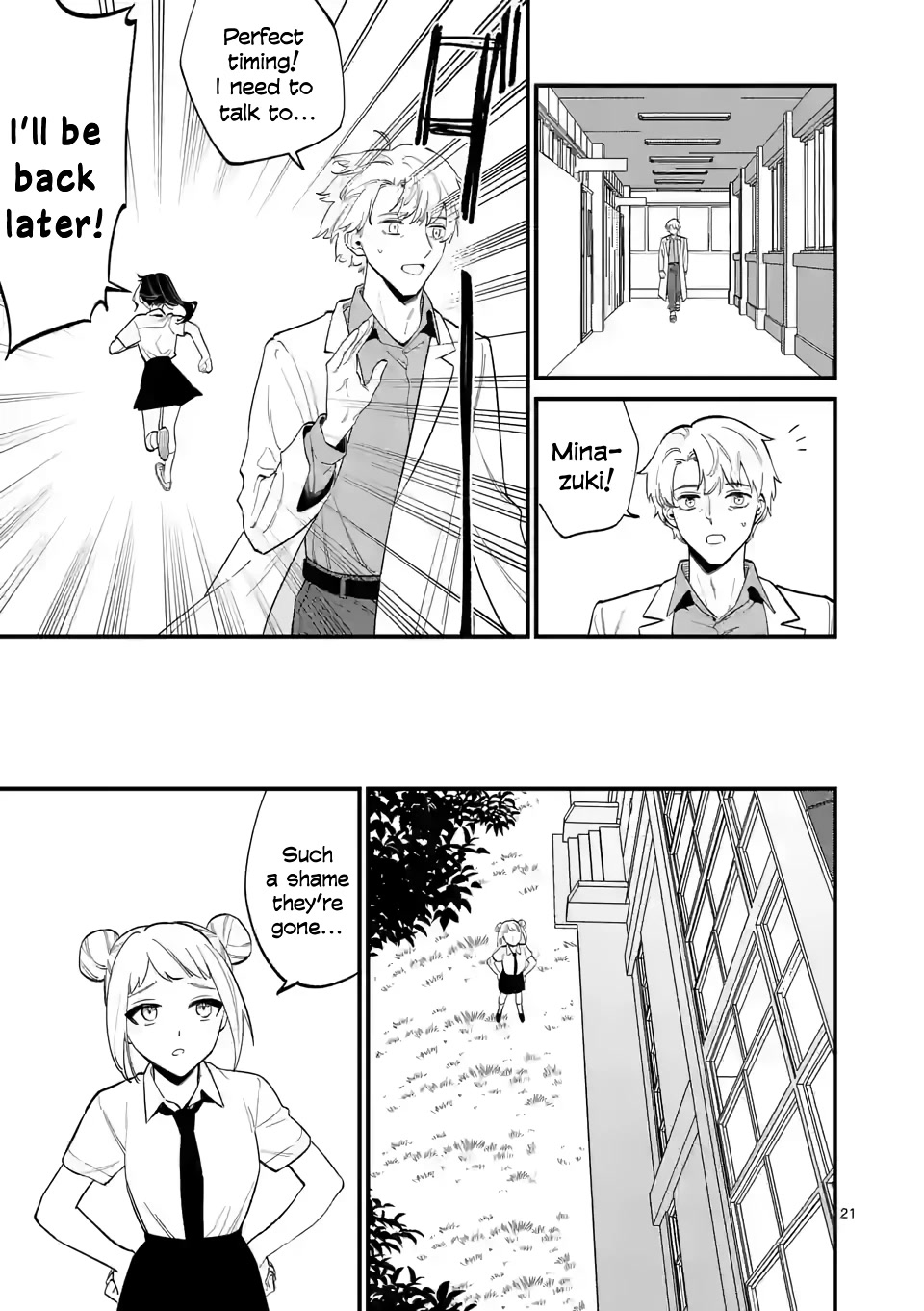 Liar Satsuki Can See Death Chapter 60 page 21 - Chapter 60: Tearaway