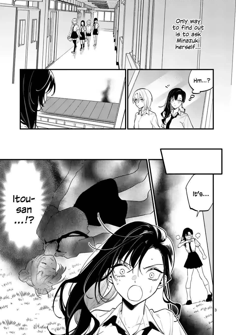 Liar Satsuki Can See Death Chapter 60 page 3 - Chapter 60: Tearaway