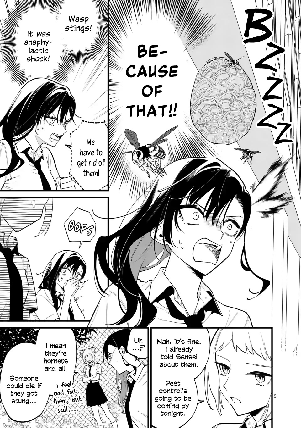 Liar Satsuki Can See Death Chapter 60 page 5 - Chapter 60: Tearaway