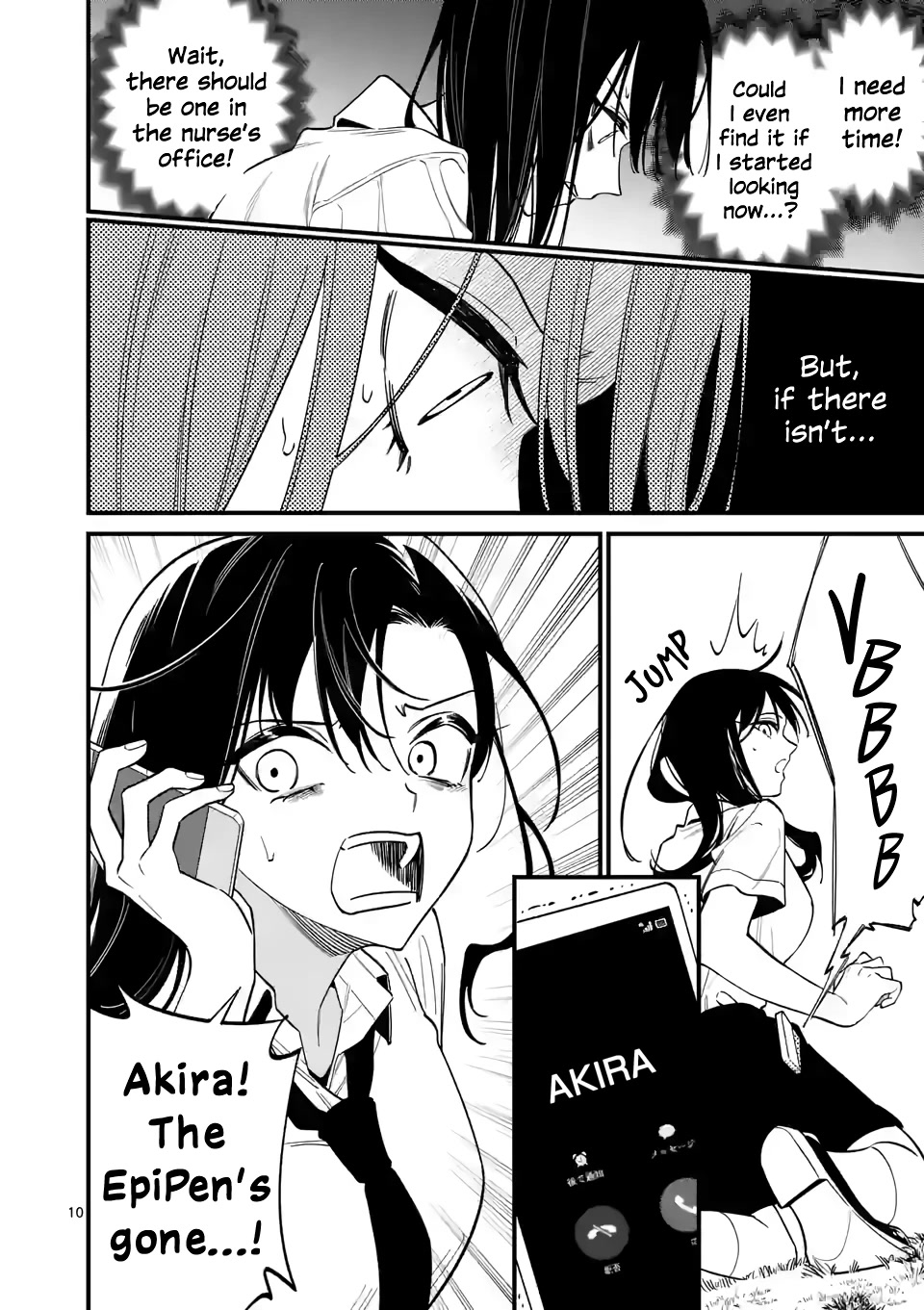 Liar Satsuki Can See Death Chapter 61 page 10 - Chapter 61: Leap