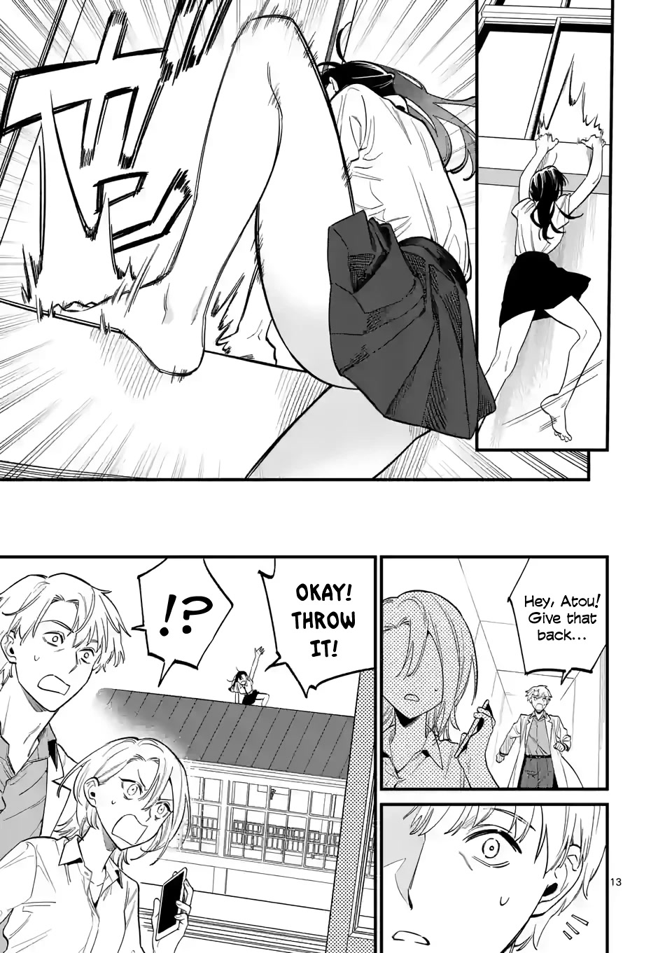 Liar Satsuki Can See Death Chapter 61 page 13 - Chapter 61: Leap
