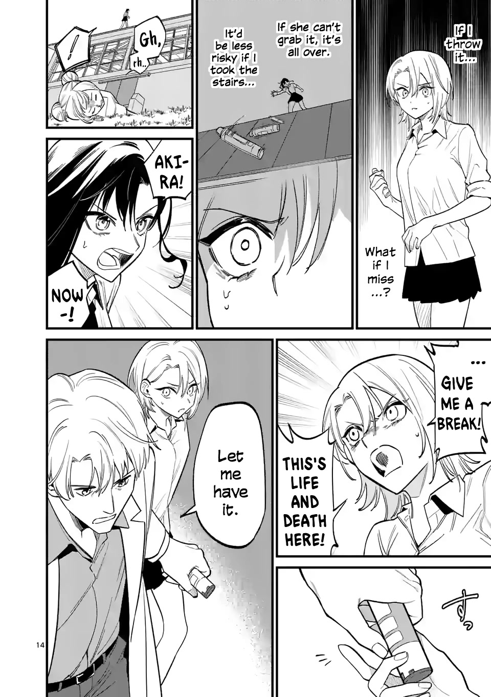 Liar Satsuki Can See Death Chapter 61 page 14 - Chapter 61: Leap