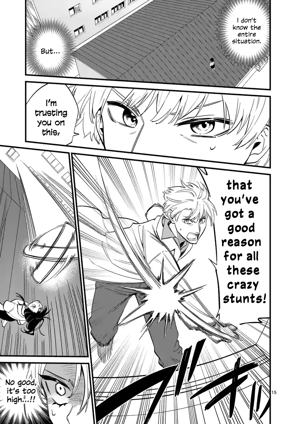 Liar Satsuki Can See Death Chapter 61 page 15 - Chapter 61: Leap