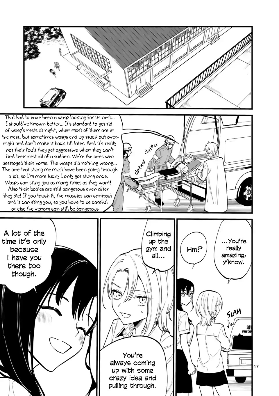 Liar Satsuki Can See Death Chapter 61 page 17 - Chapter 61: Leap