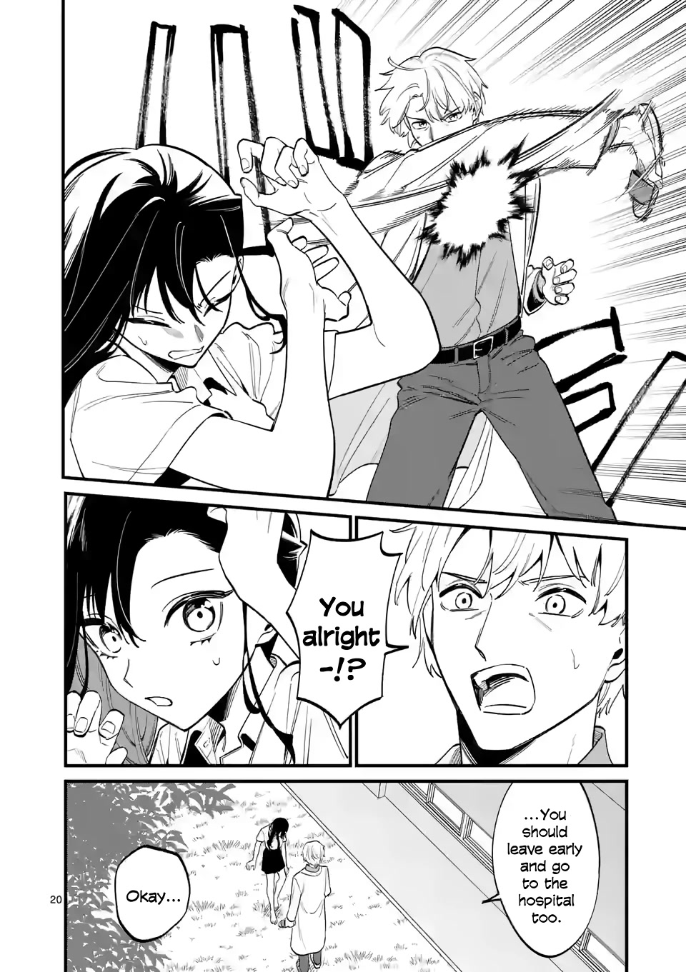 Liar Satsuki Can See Death Chapter 61 page 20 - Chapter 61: Leap