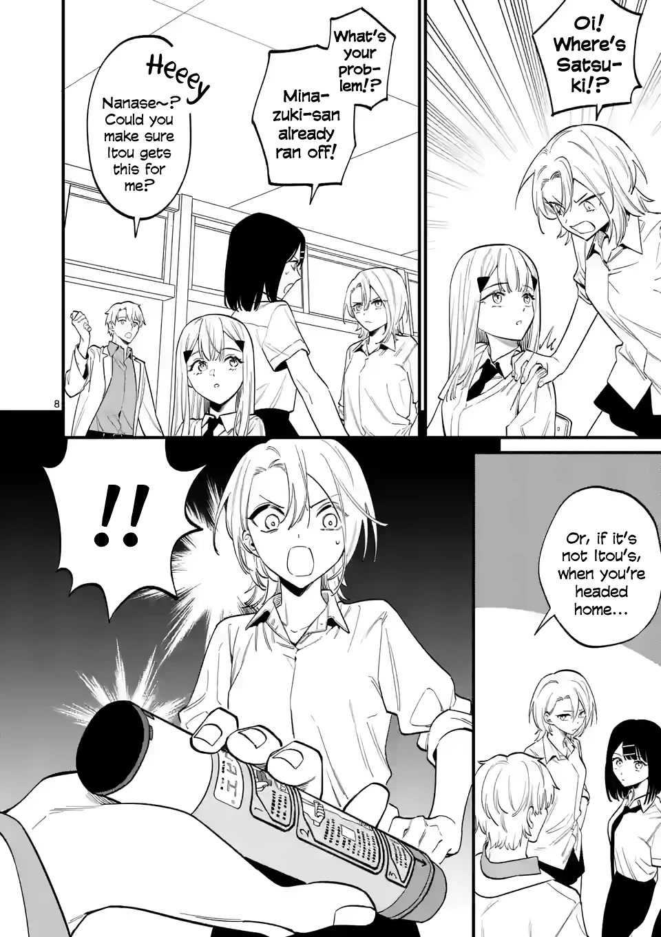Liar Satsuki Can See Death Chapter 61 page 8 - Chapter 61: Leap