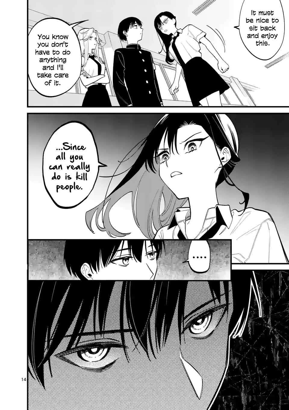 Liar Satsuki Can See Death Chapter 62 page 14 - Chapter 62: Lacking (1)