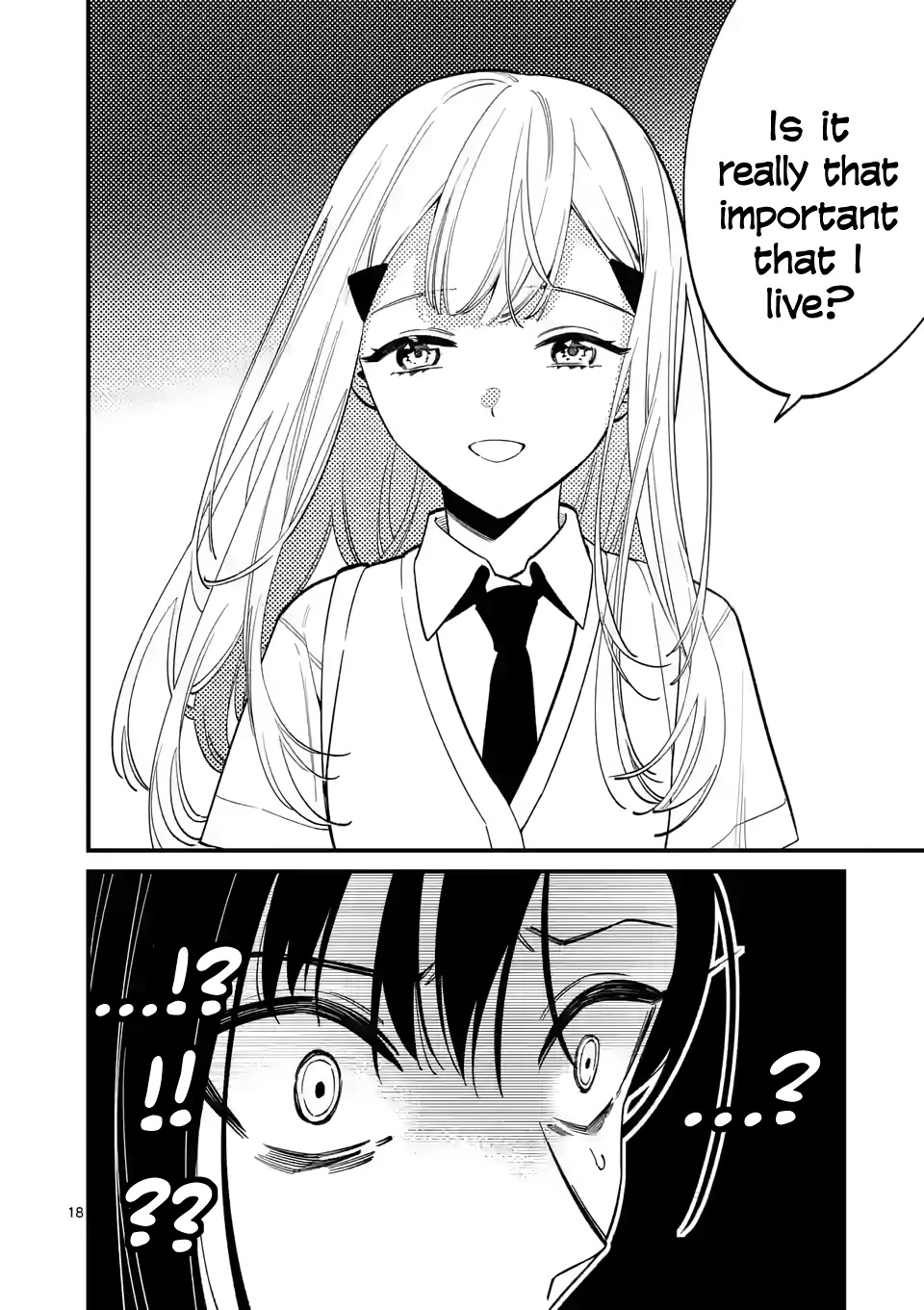 Liar Satsuki Can See Death Chapter 62 page 18 - Chapter 62: Lacking (1)