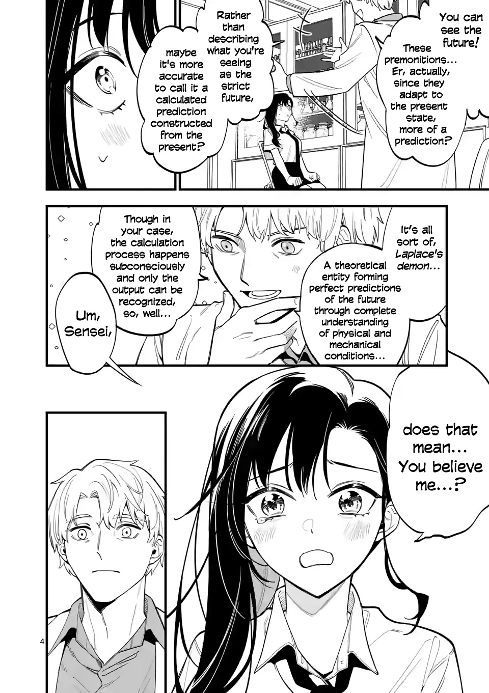 Liar Satsuki Can See Death Chapter 62 page 4 - Chapter 62: Lacking (1)