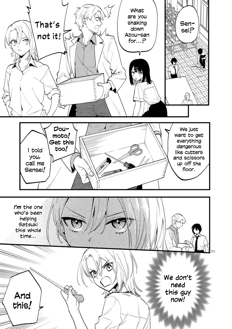 Liar Satsuki Can See Death Chapter 63 page 11 - Chapter 63: Lacking (2)