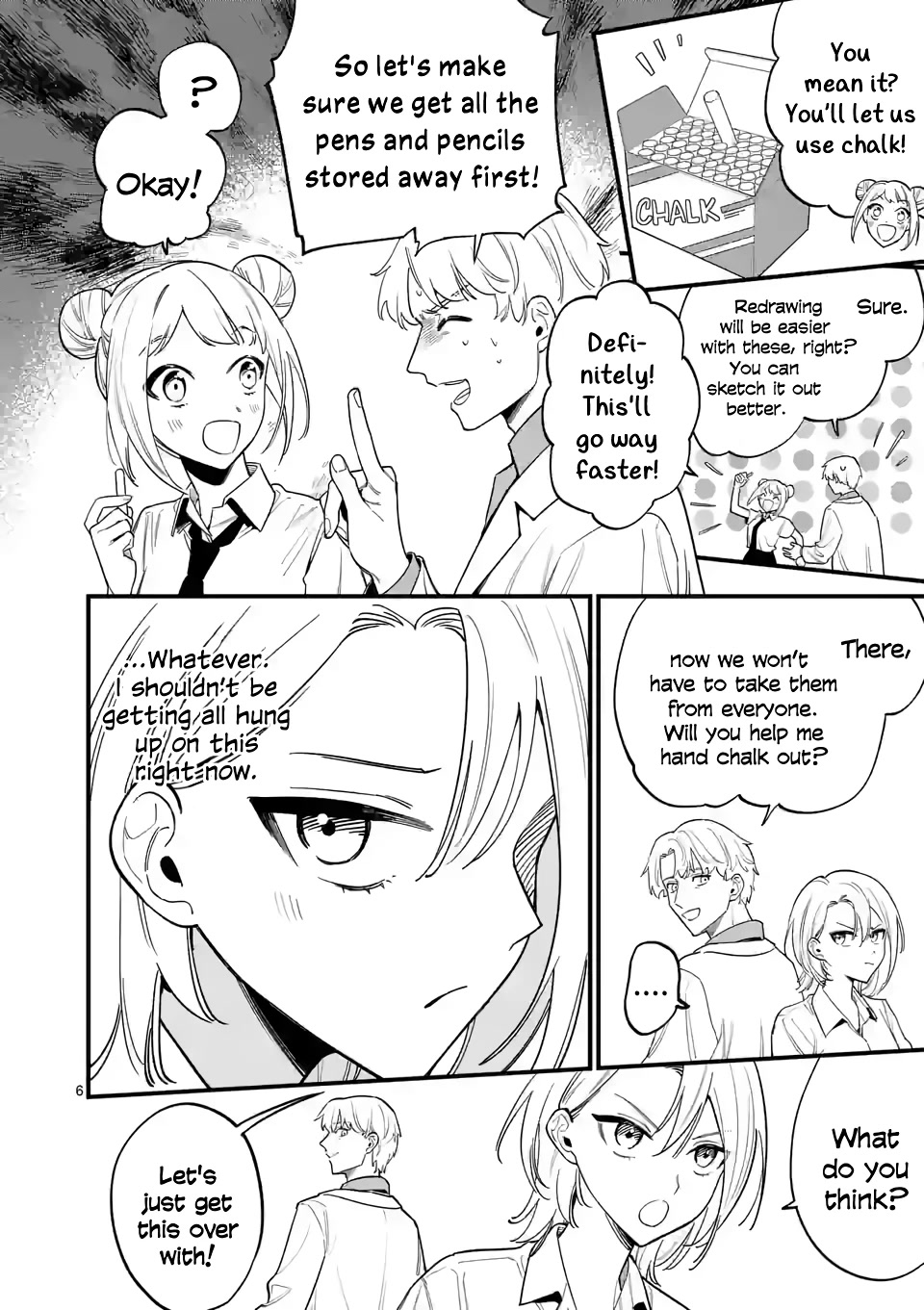 Liar Satsuki Can See Death Chapter 64 page 6 - Chapter 64: Lacking (3)
