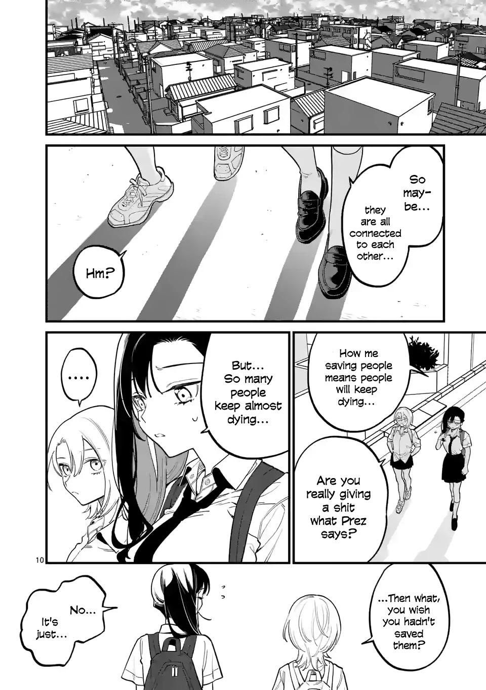 Liar Satsuki Can See Death Chapter 65 page 10 - Chapter 65: Attachment