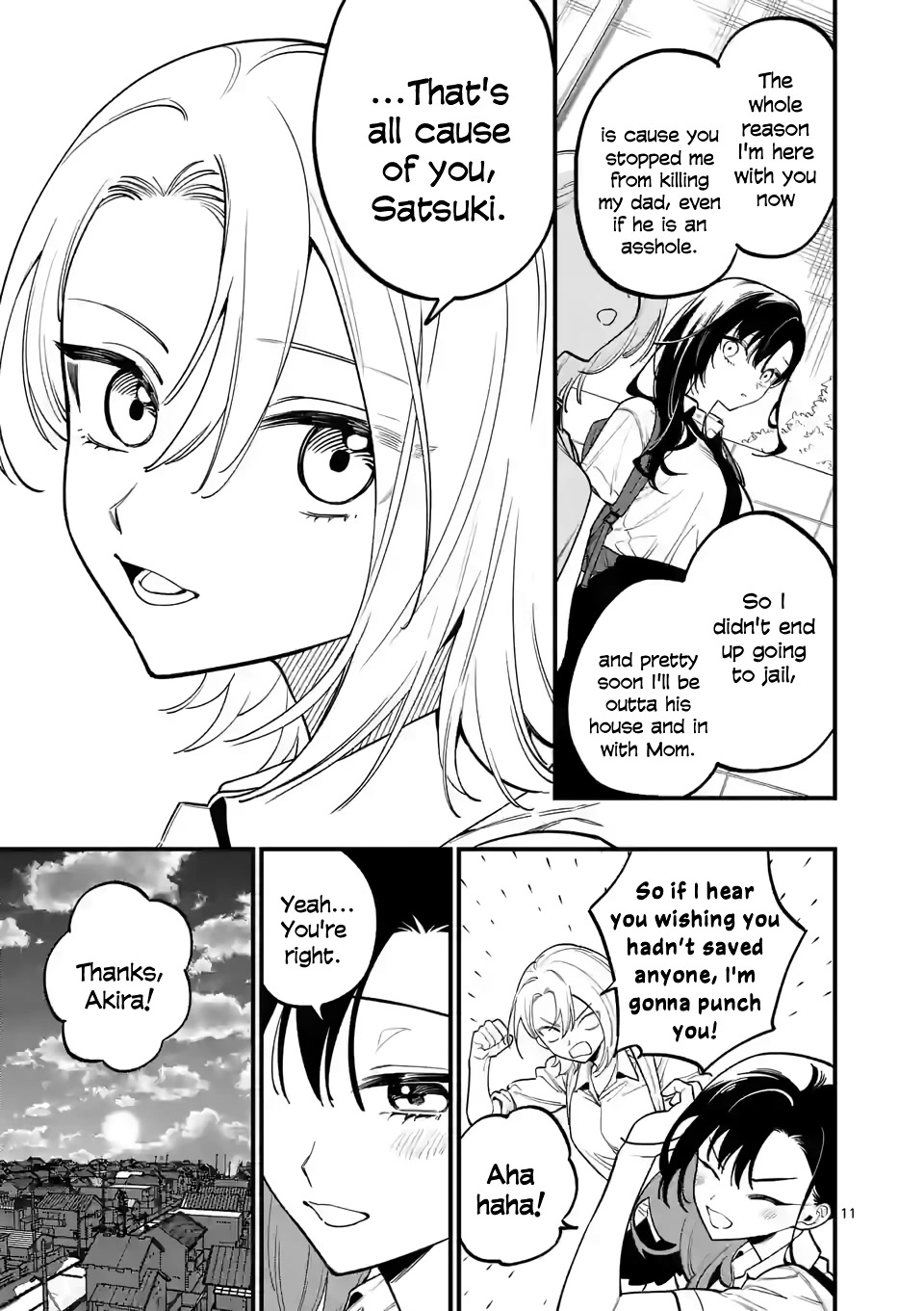 Liar Satsuki Can See Death Chapter 65 page 11 - Chapter 65: Attachment