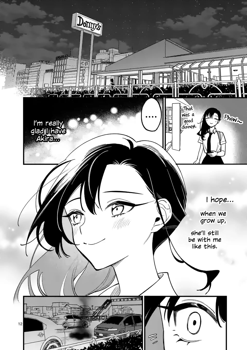 Liar Satsuki Can See Death Chapter 65 page 12 - Chapter 65: Attachment