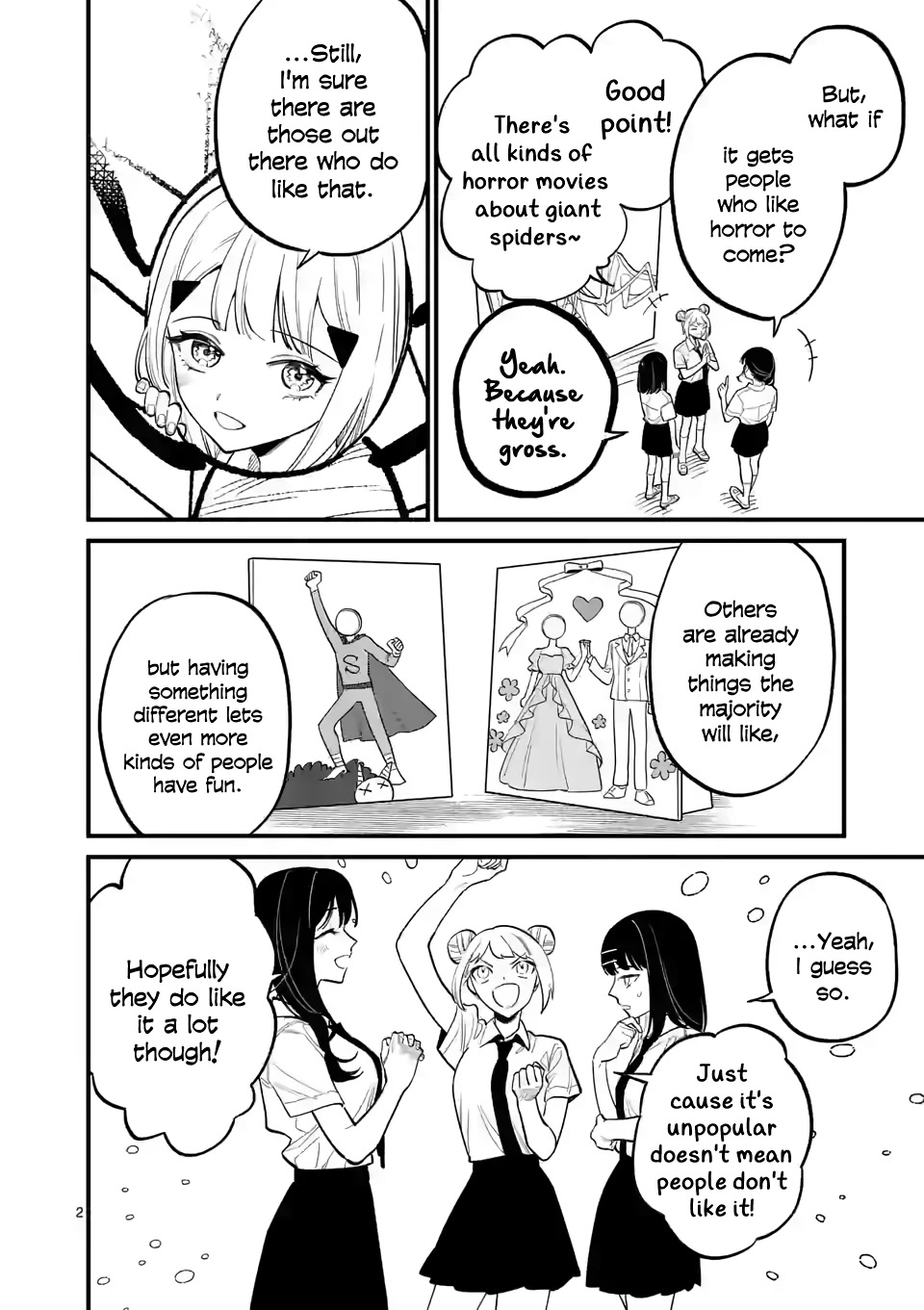 Liar Satsuki Can See Death Chapter 65 page 2 - Chapter 65: Attachment